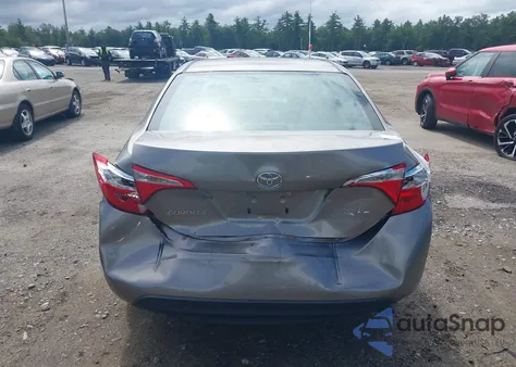 2016 Toyota Corolla Le from USA, damaged, VIN 2T1BURHE7GC743238